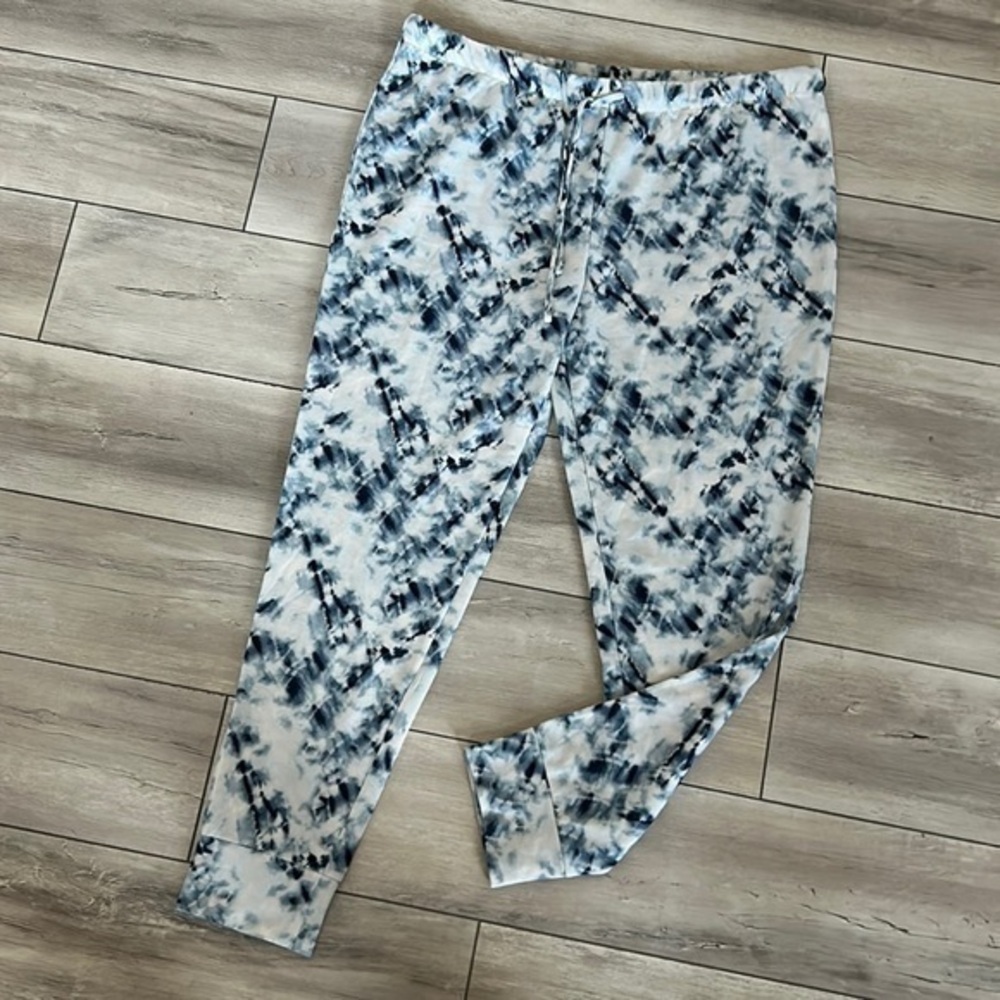 Lucky Brand size large tie dye lounge pants joggers sweatpants